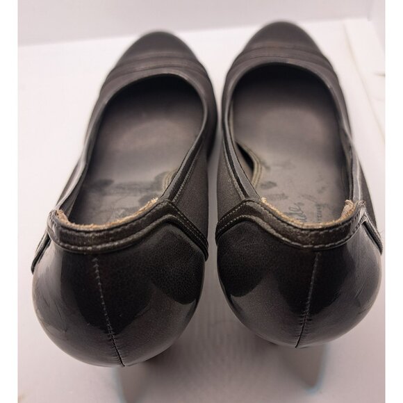 Life Stride Soft System Womens Charcoal Grey Dress Shoes Stiletto Heels 8.5 M - Picture 3 of 8